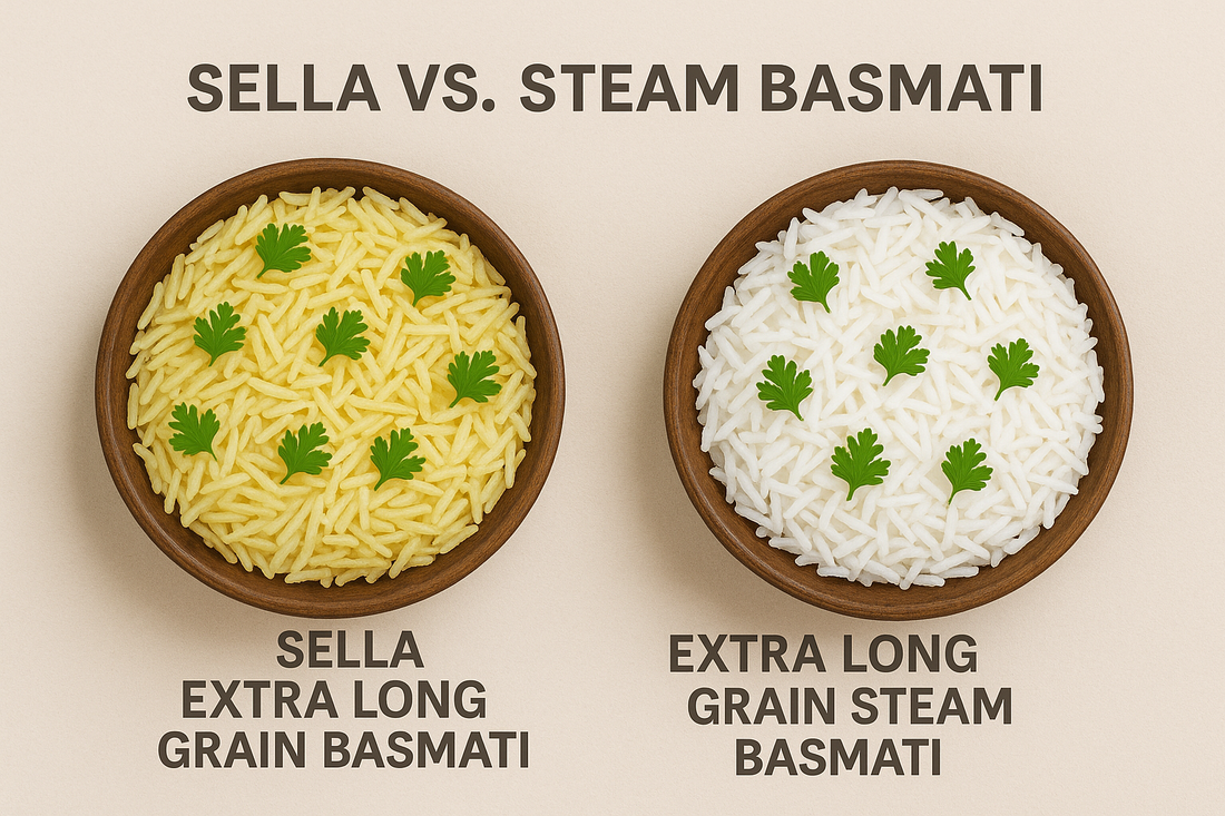 Sella Vs Steamed Basmati Rice ?